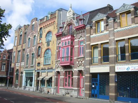 Venlo : Straelseweg, Häuser im Art Nouveau-Stil